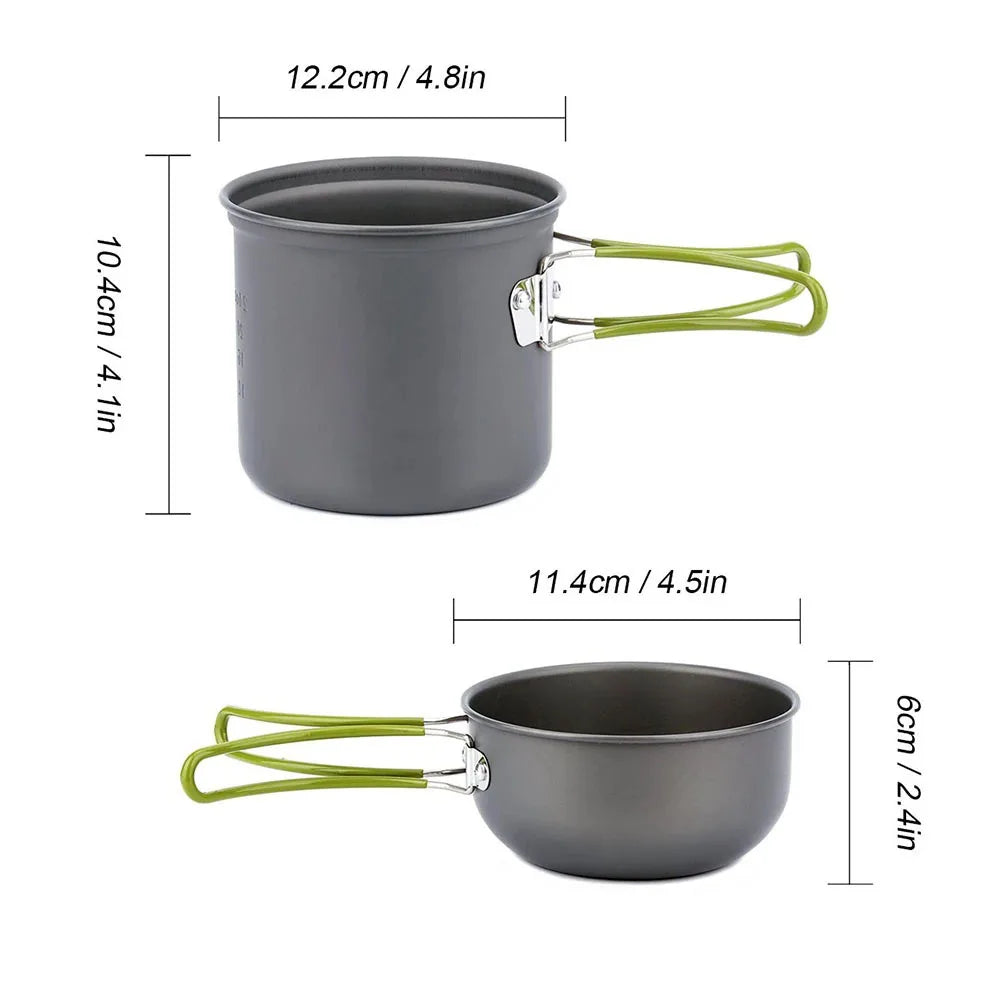 Ultralight Camping Cookware Set