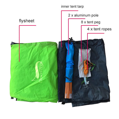 Portable 2-Person Hiking Tent